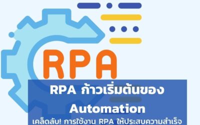 RPA – Robotic Process Automation | ก้าวเริ่มต้นของ Automation